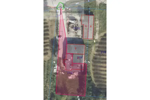 tczewski, Tczew, Malenin, Długa, Dom z halą na sprzedaż – Malenin k. Tczewa