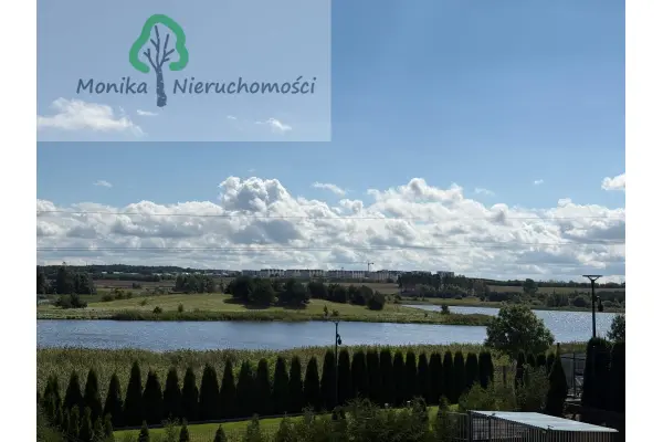 tczewski, Tczew, Lubiszewo Tczewskie, Wakacyjna, DOM NAD JEZIOREM Z BASENEM I PALMAMI