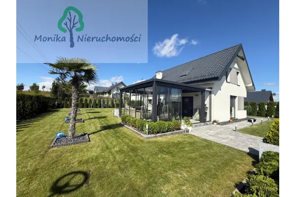 tczewski, Tczew, Lubiszewo Tczewskie, Wakacyjna, DOM NAD JEZIOREM Z BASENEM I PALMAMI