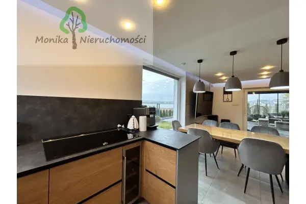 tczewski, Tczew, Lubiszewo Tczewskie, Wakacyjna, DOM NAD JEZIOREM Z BASENEM I PALMAMI