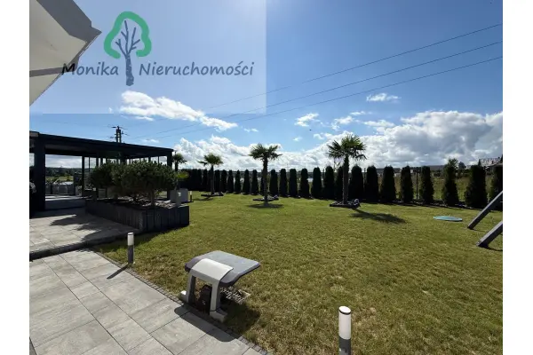 tczewski, Tczew, Lubiszewo Tczewskie, Wakacyjna, DOM NAD JEZIOREM Z BASENEM I PALMAMI