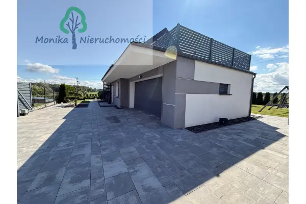 tczewski, Tczew, Lubiszewo Tczewskie, Wakacyjna, DOM NAD JEZIOREM Z BASENEM I PALMAMI