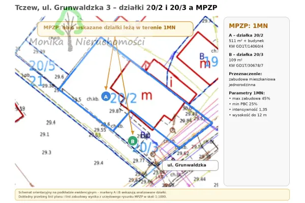 tczewski, Tczew, Grunwaldzka, Dom z lokalem gastronomicznym | 229 m² | 620 m² działki | centrum Tczewa