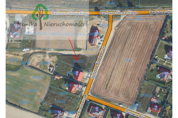 tczewski, Tczew, Bartosza Głowackiego, Działka budowlana 996 m² w Tczewie – MPZP – 399 000 zł